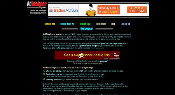 ad designer online tool