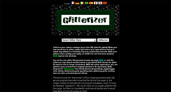Glitterizer tool arunace blog