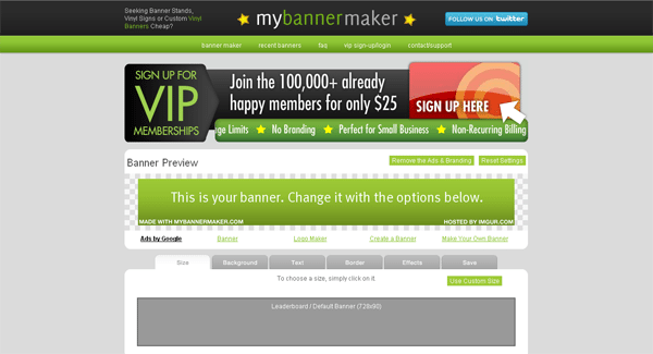 my banner maker tool arunace blog