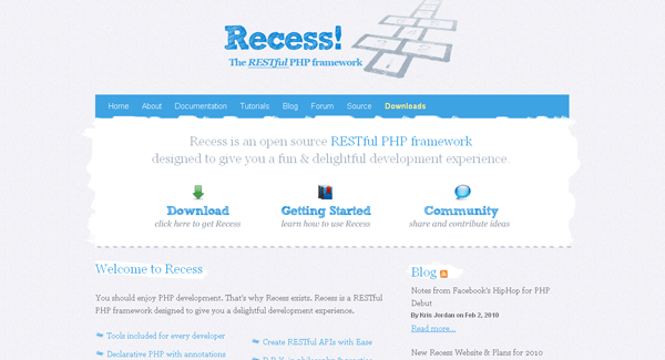 recess php