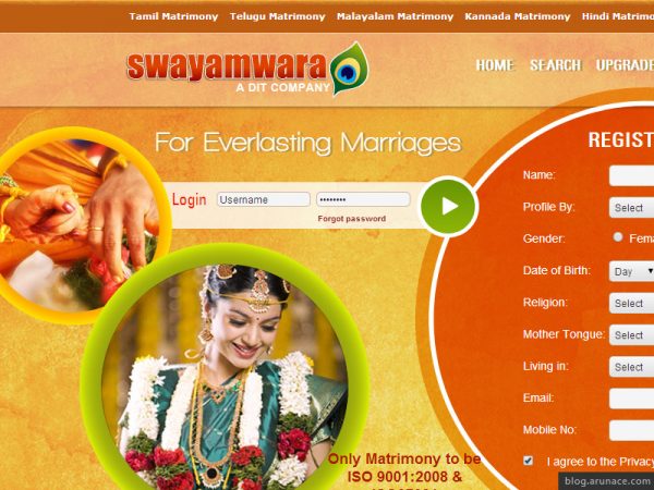 swayamwara.com-arunace