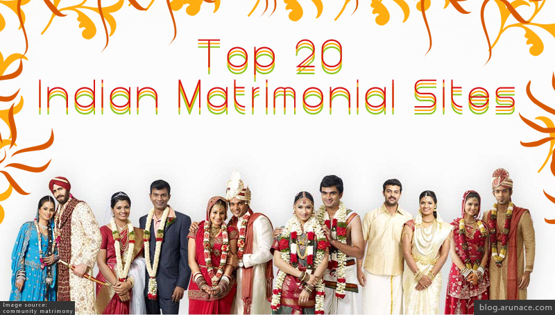 top 20 indian matrimony sites - arunace