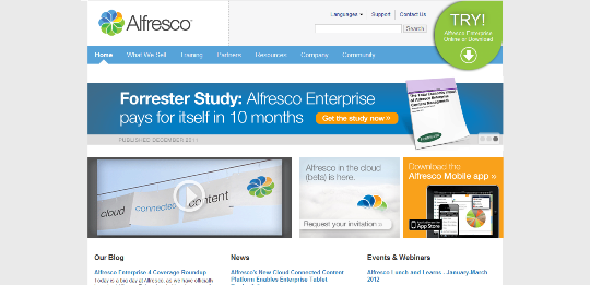 Alfresco sharepoint alternative