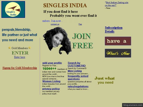 singles-india-arunace