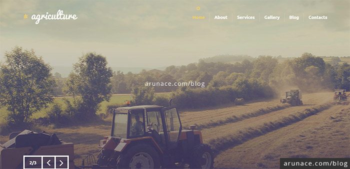 crop farming wordpress theme agriculture-arunace