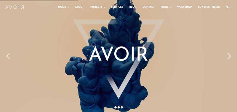 avoir wordpress theme - arunace blog