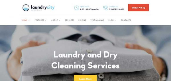laundrycity wordpress theme - arunace blog