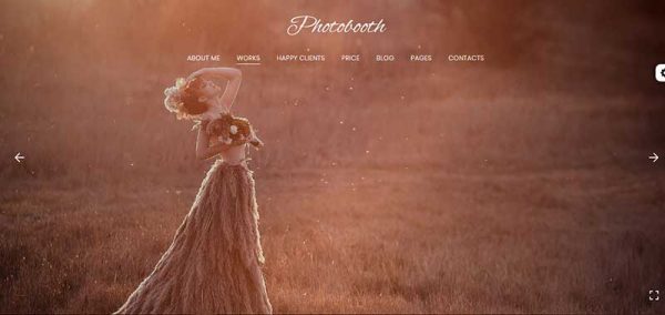 photobooth wordpress theme - arunace blog