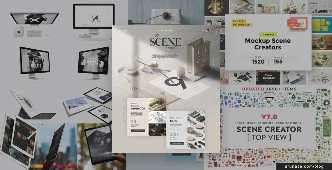 Download Best Scene Creator Mockup Generator Creativemarket Scene Creator