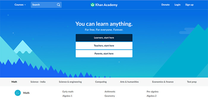 khan academy programming courses