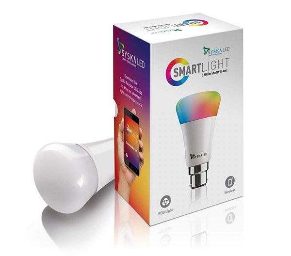 syska smartlight rainbow led bulb arunace blog