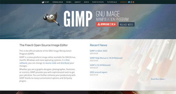 gimp free and powerful photo and image editing tool