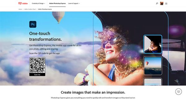 online image editing tool from adobe